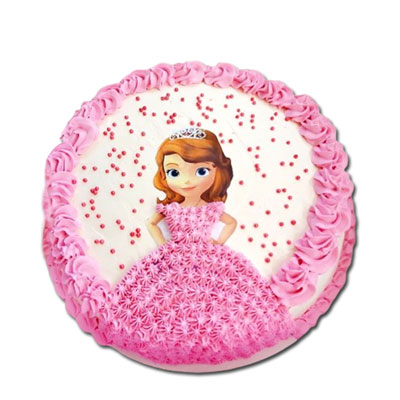 "Floral Bouquet Design Pineapple Cake - 3 Kgs (Code F02) - Click here to View more details about this Product